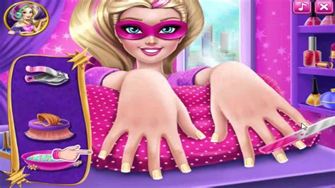 Barbie tırnak süsleme oyunu oyna